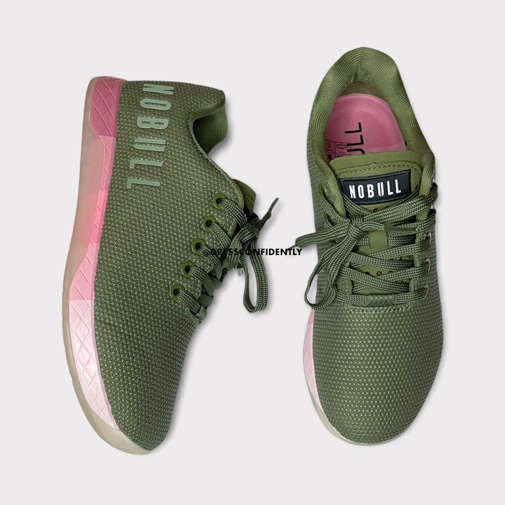 NOBULL PROJECT Army Pink Gradient Trainer Shoes